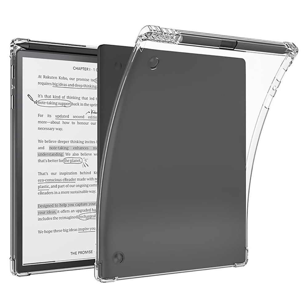 Kobo Elipsa 2E Case w. Pen-holder Transparent