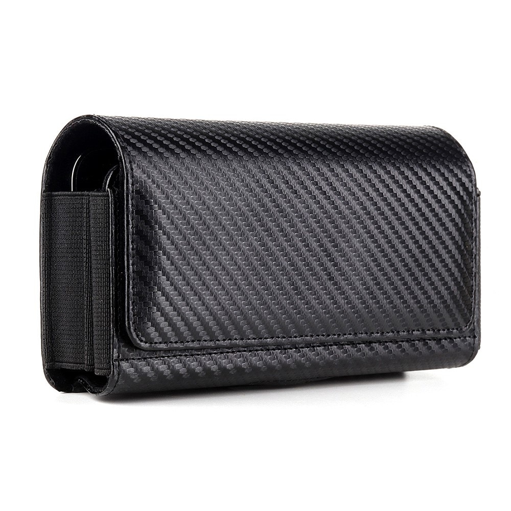 Belt Bag for for 2 smartphones Carbon Fiber