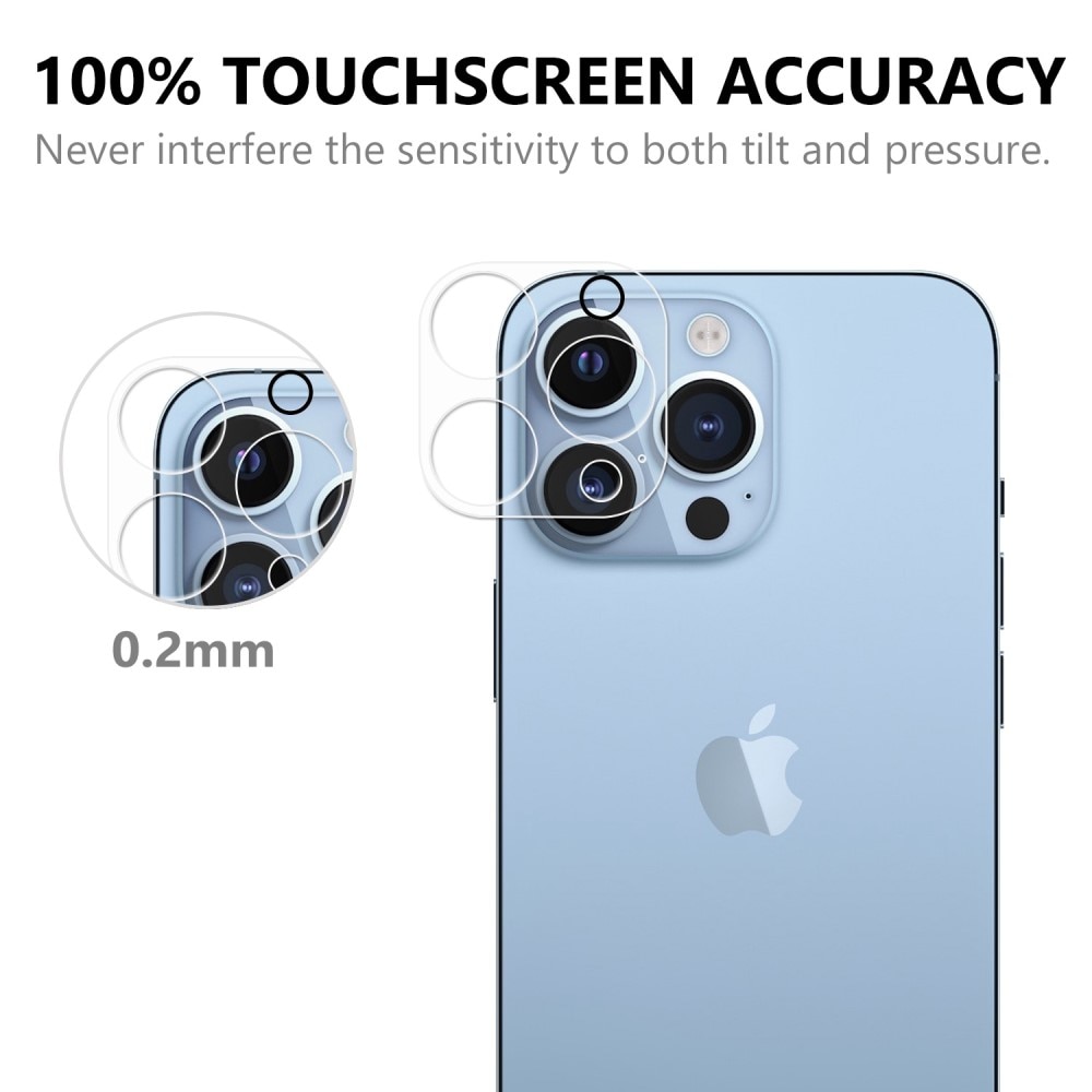 iPhone 14 Pro Tempered Glass Lens Protector Transparent