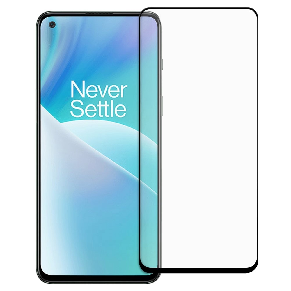 OnePlus Nord 2T 5G Tempered Glass Full-Cover Screen Protector Black