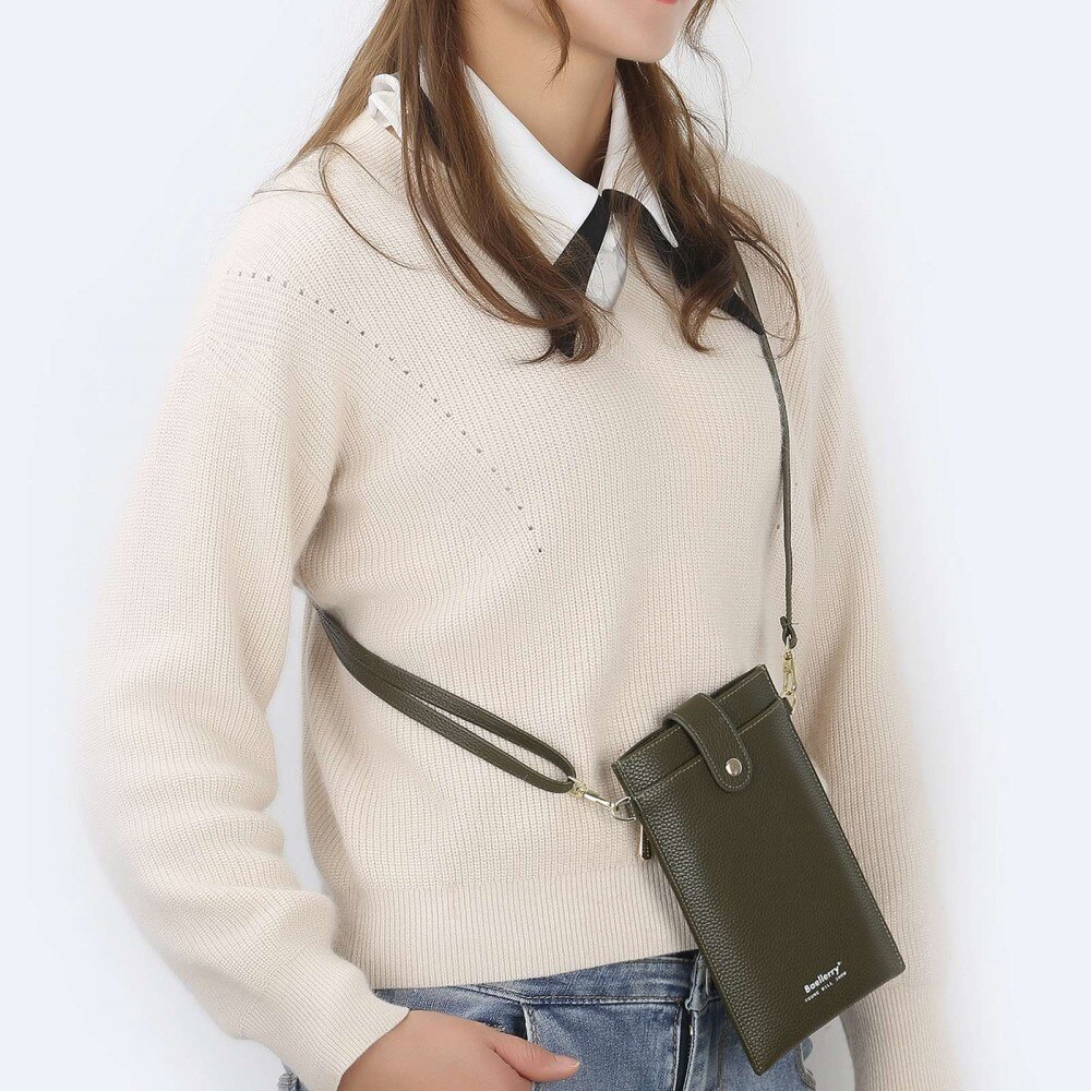 Necklace purse Green