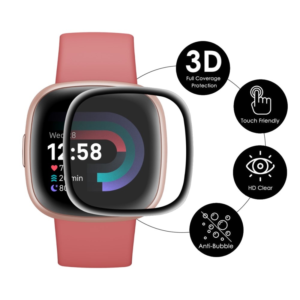 Fitbit Sense 2 Screen Protector Plexiglass