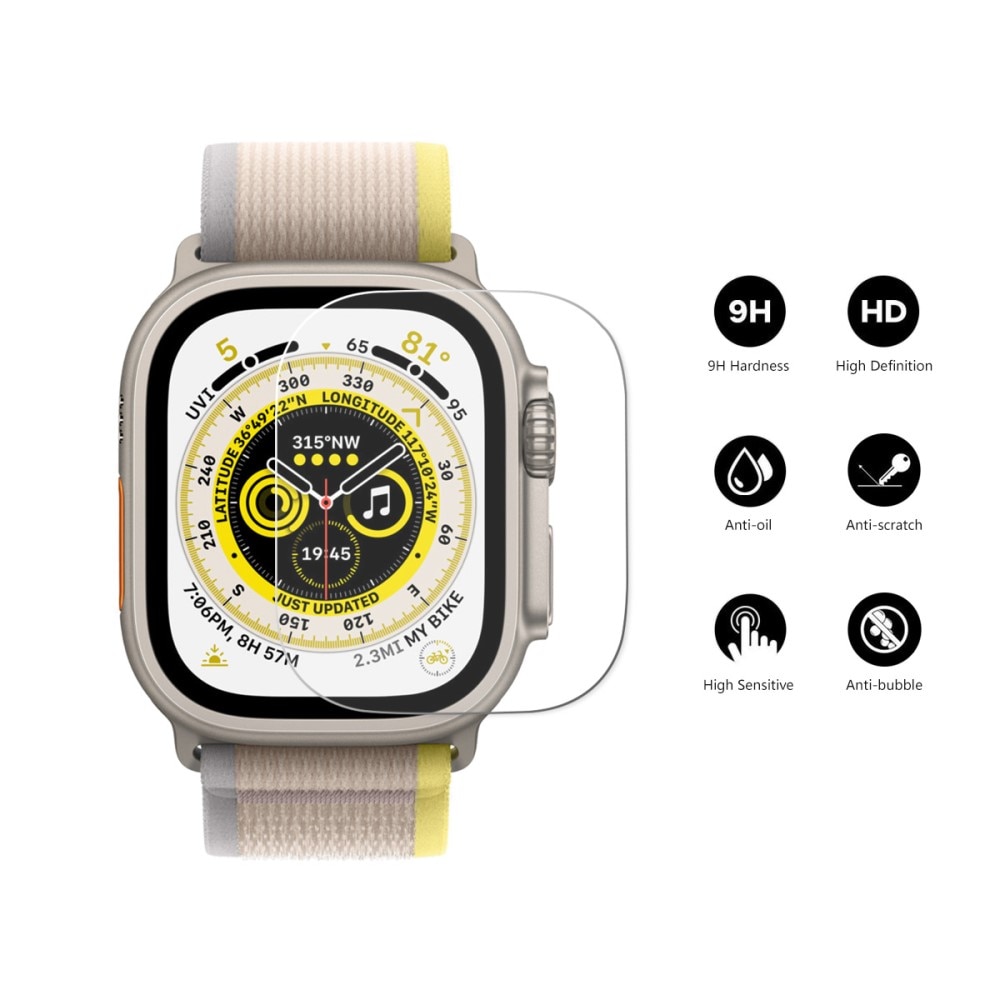 Apple Watch Ultra 49 mm Tempered Glass 0.2mm