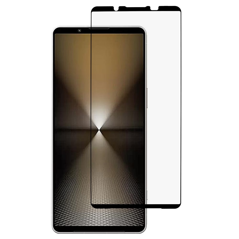 Sony Xperia 1 VII Tempered Glass Full-Cover Screen Protector Black