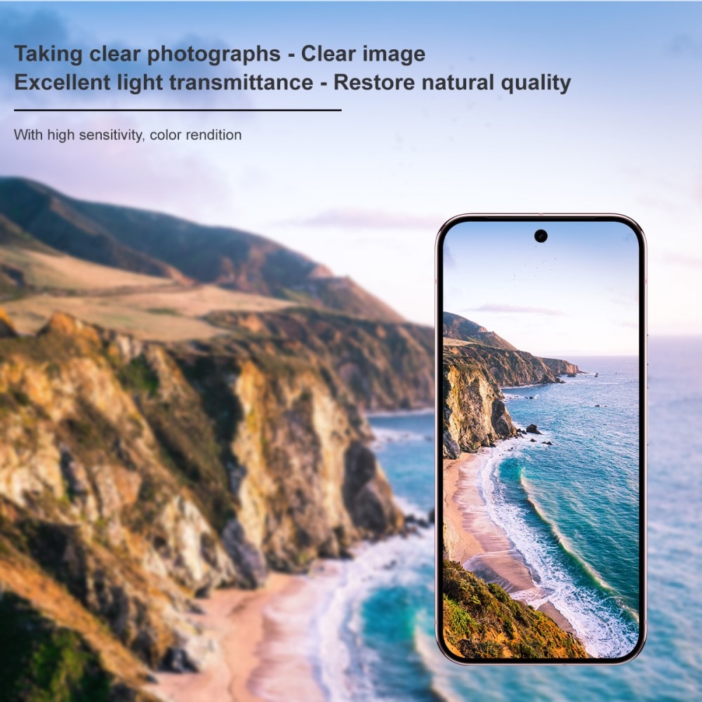 Google Pixel 10 Pro Tempered Glass Camera Protector Transparent