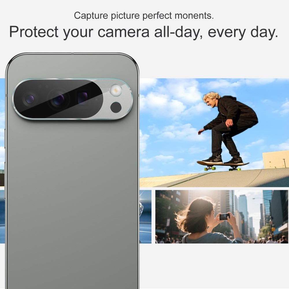 Google Pixel 10 Pro XL Tempered Glass Camera Protector Transparent