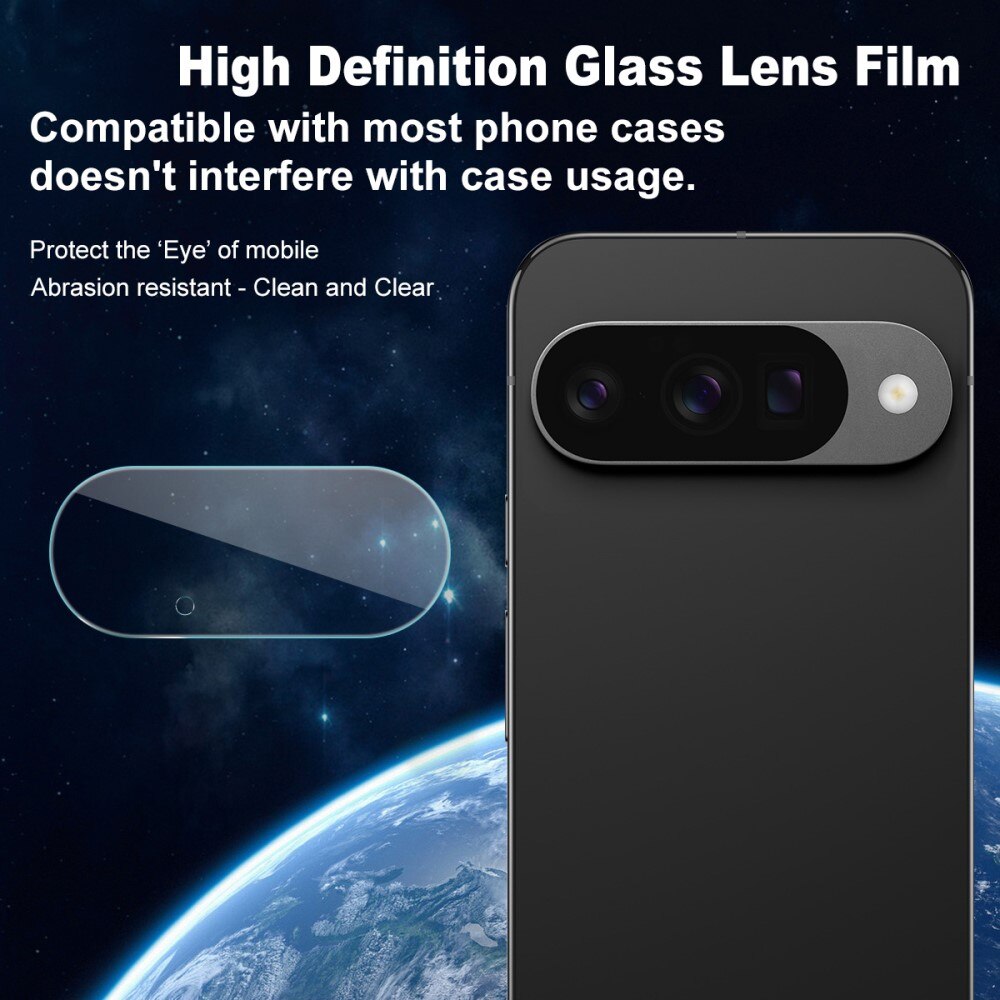 Google Pixel 10 Tempered Glass Lens Protector (2-pack) Transparent