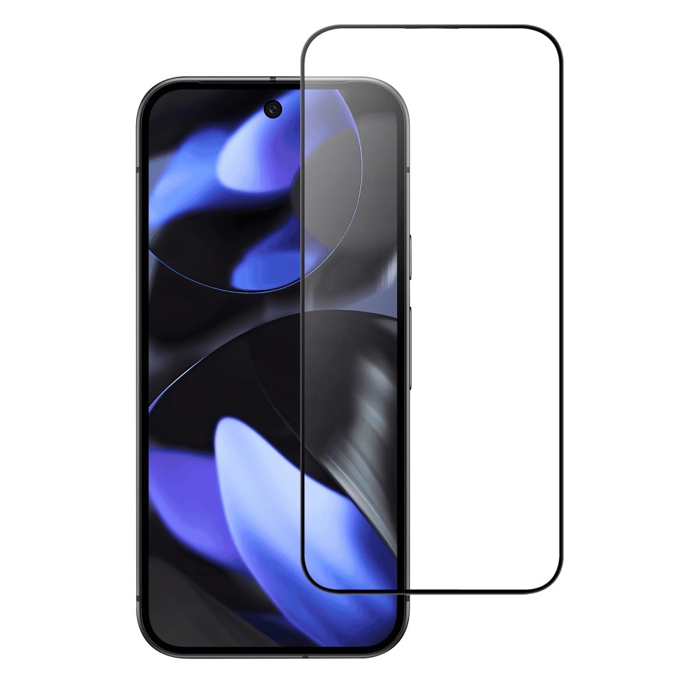 Google Pixel 10 Pro XL Tempered Glass Full-Cover Screen Protector Black