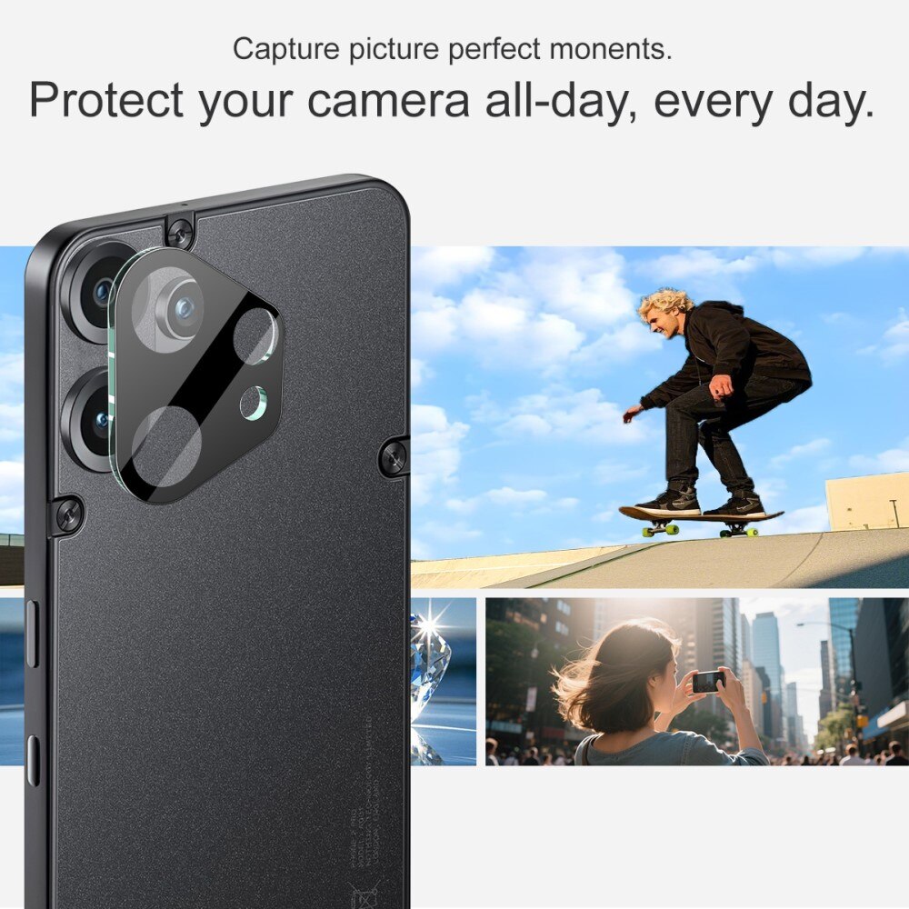 Nothing CMF Phone 2 Pro Tempered Glass 0.2mm Lens Protector Black