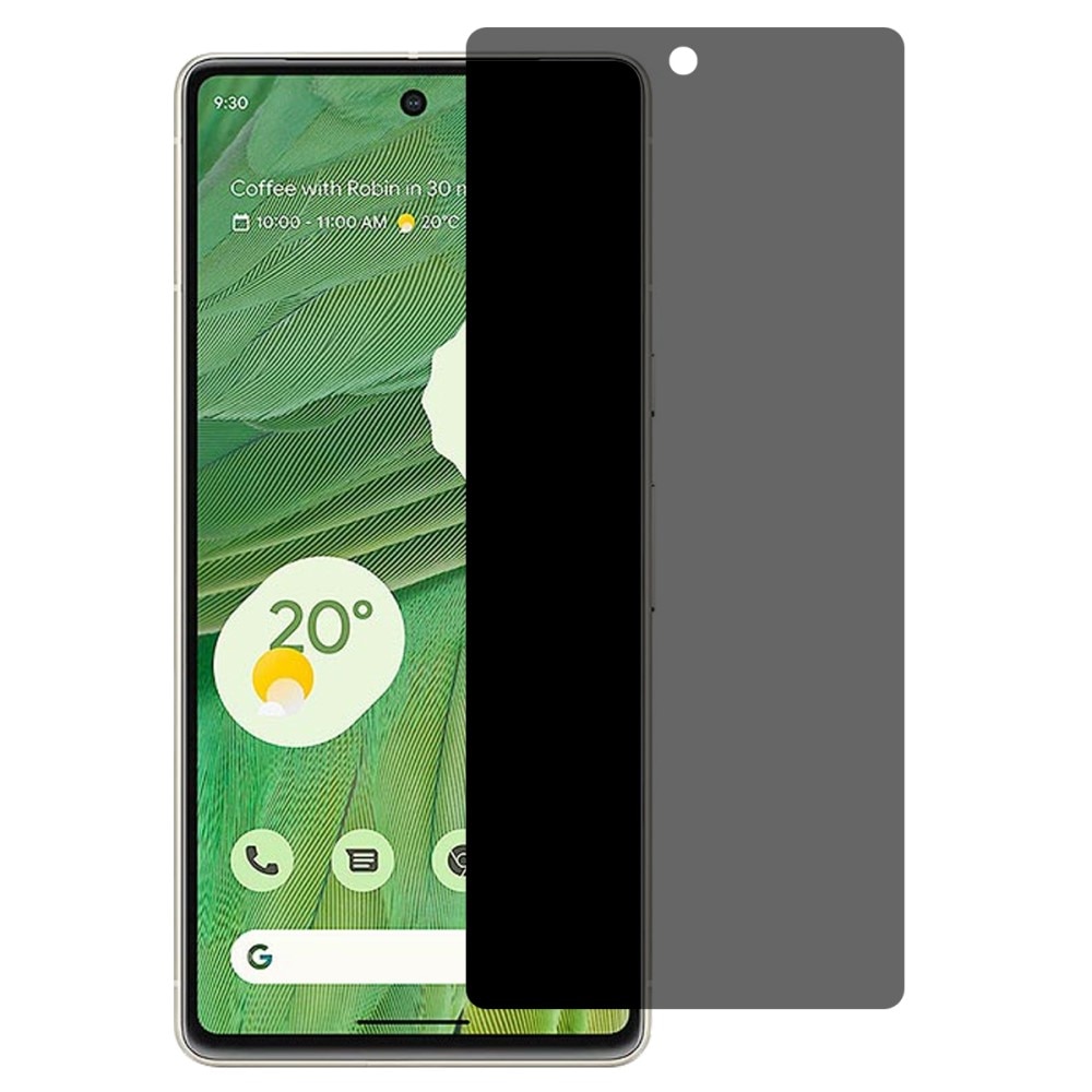 Privacy Tempered Glass Screen Protector Google Pixel 7 Black