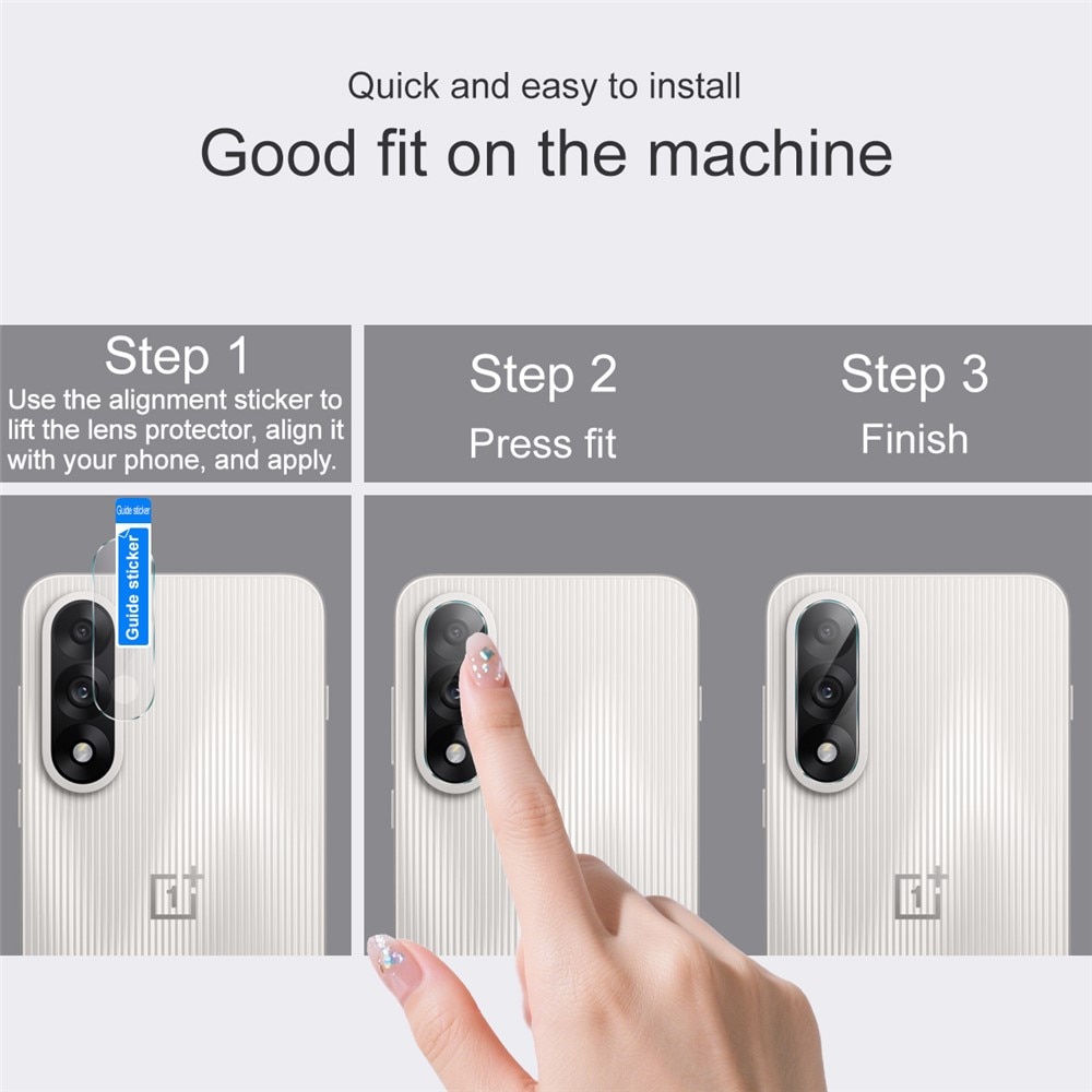  OnePlus Nord 5 Tempered Glass 0.2mm Lens Protector Transparent