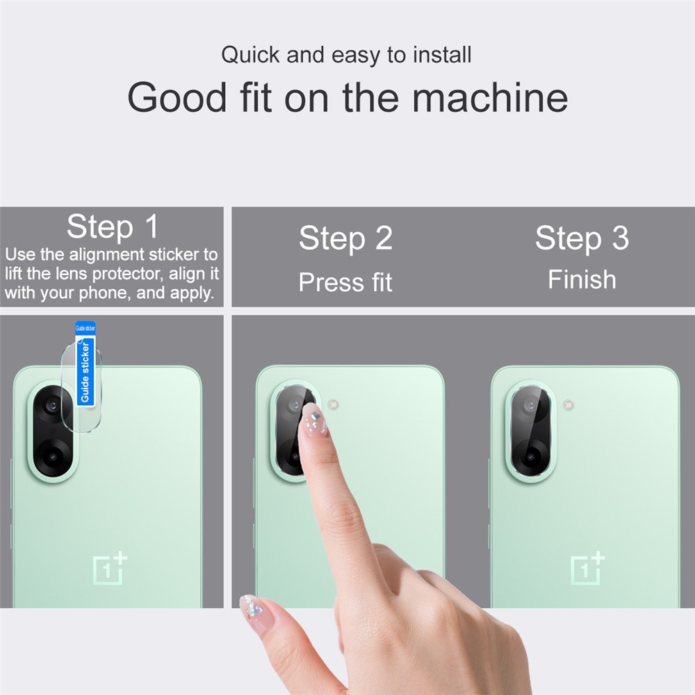 OnePlus Nord CE5 Tempered Glass 0.2mm Lens Protector Transparent