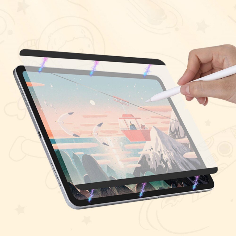 iPad Pro 11 4th Gen (2022) Magnetic Screen Protector w. Paper Feeling