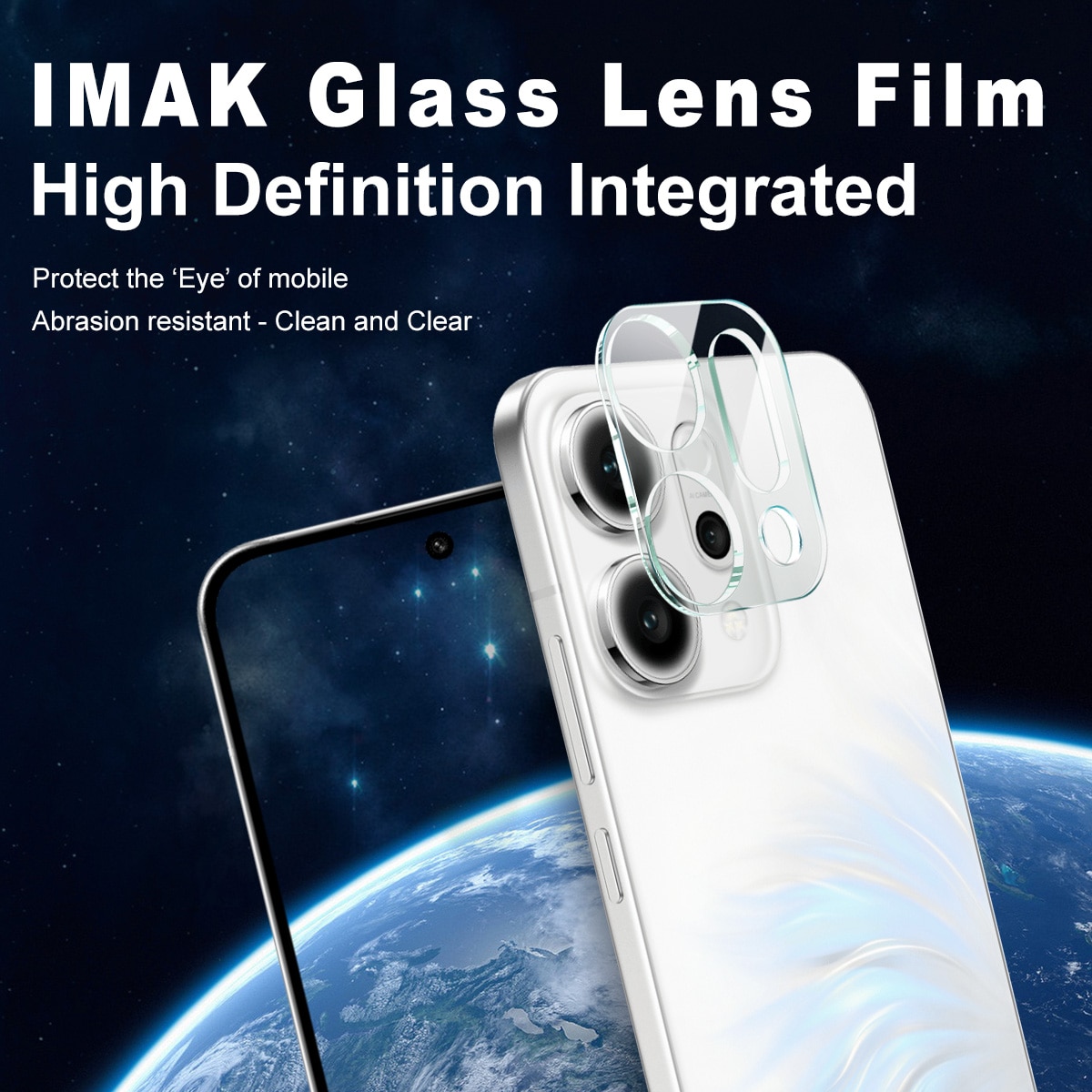 Oppo Reno 14 Tempered Glass 0.2mm Lens Protector Transparent