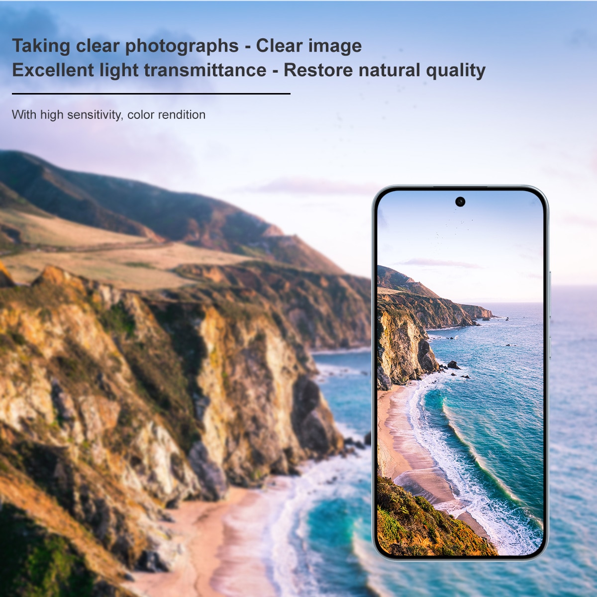 Oppo Reno 14 F Tempered Glass 0.2mm Lens Protector Transparent