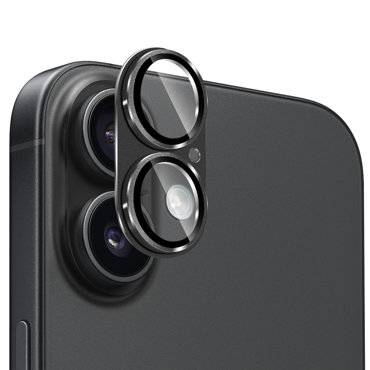 iPhone 17 Camera Protector Tempered Glass Aluminium Brown