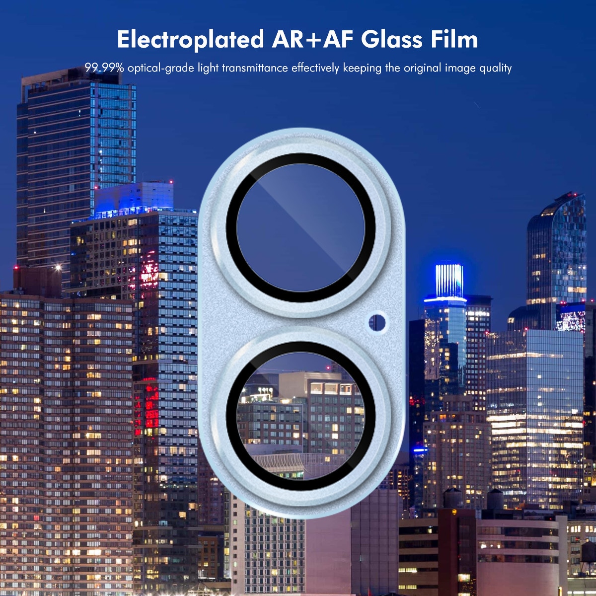 iPhone 17 Camera Protector Tempered Glass Aluminium Brown