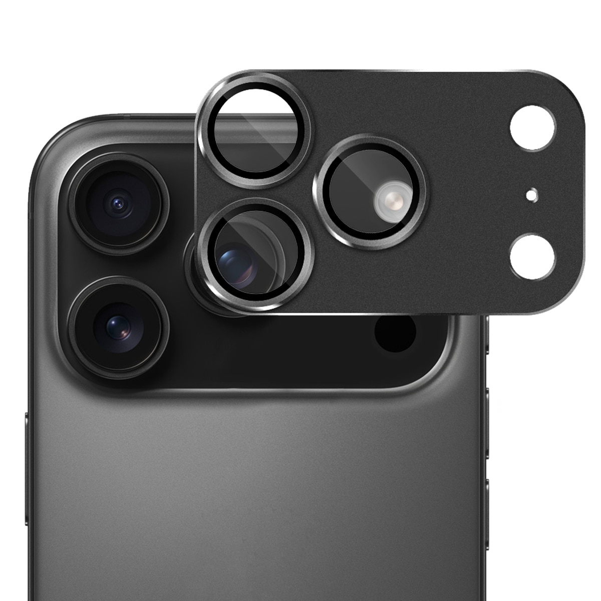 iPhone 17 Pro Camera Protector Tempered Glass Aluminium Brown