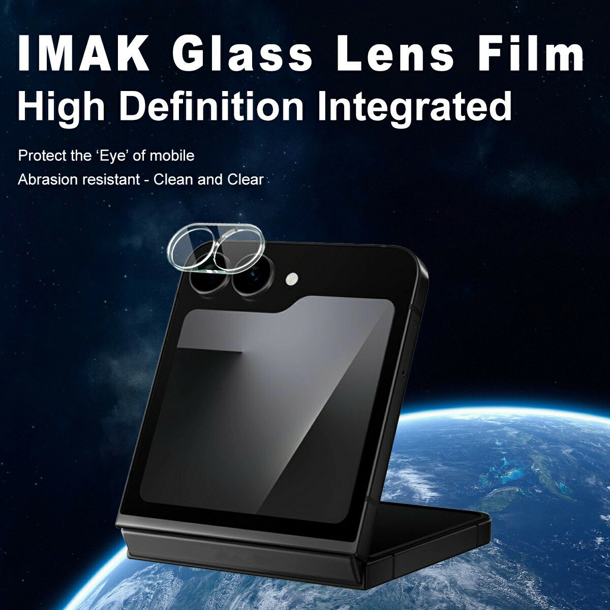 Samsung Galaxy Z Flip 7 FE Tempered Glass 0.2mm Lens Protector Transparent