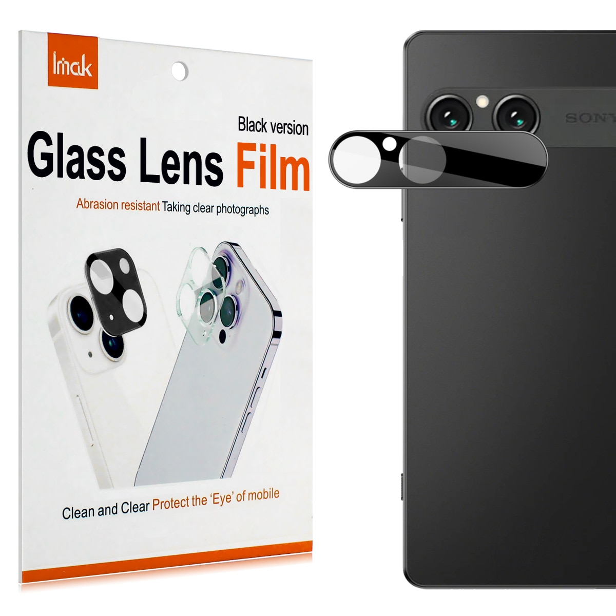 Sony Xperia 10 VII Tempered Glass 0.2mm Lens Protector Black