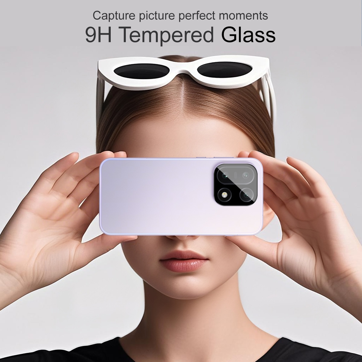  OnePlus 15 Tempered Glass 0.2mm Lens Protector Black