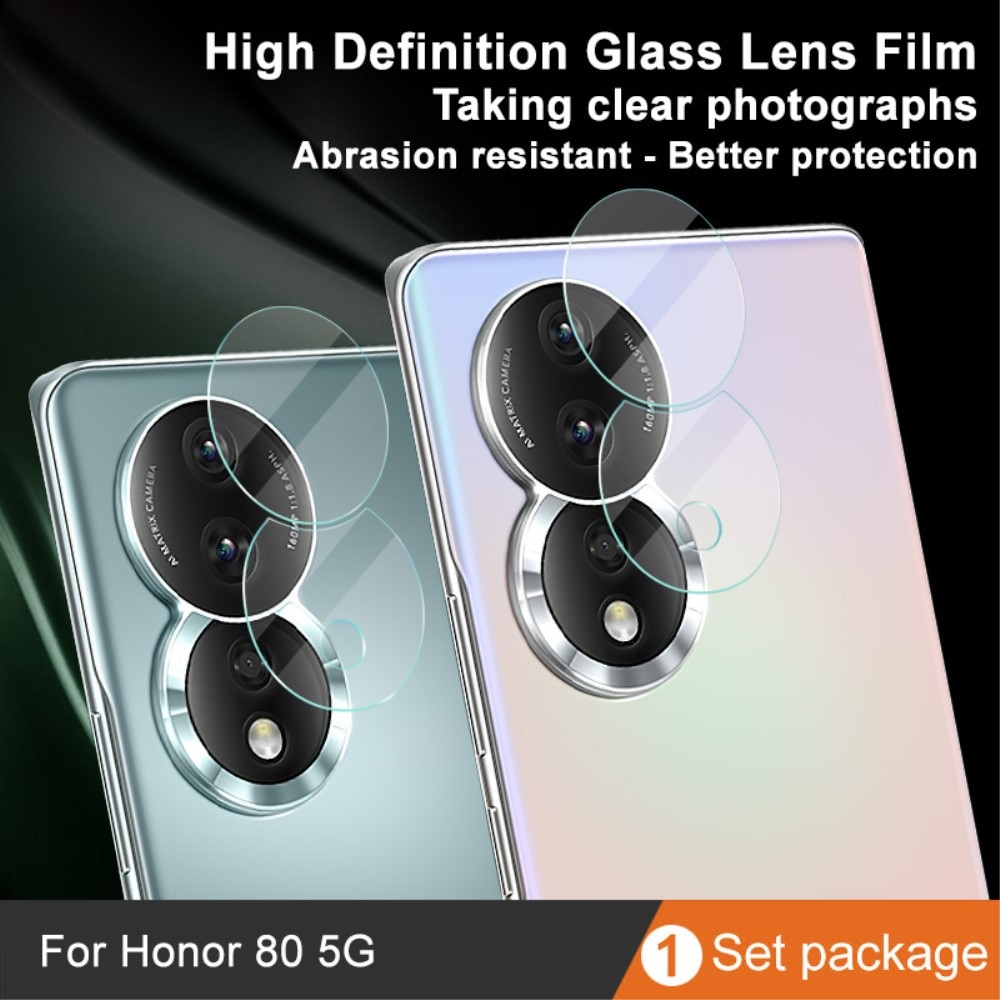 Honor 80 Tempered Glass 0.2mm Lens Protector Transparent