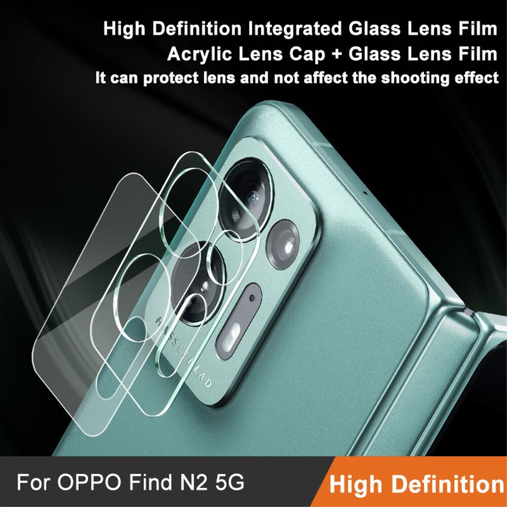 Oppo Find N2 Tempered Glass 0.2mm Lens Protector Transparent