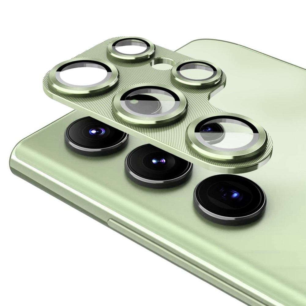Samsung Galaxy S23 Ultra Camera Protector Tempered Glass Aluminium Green