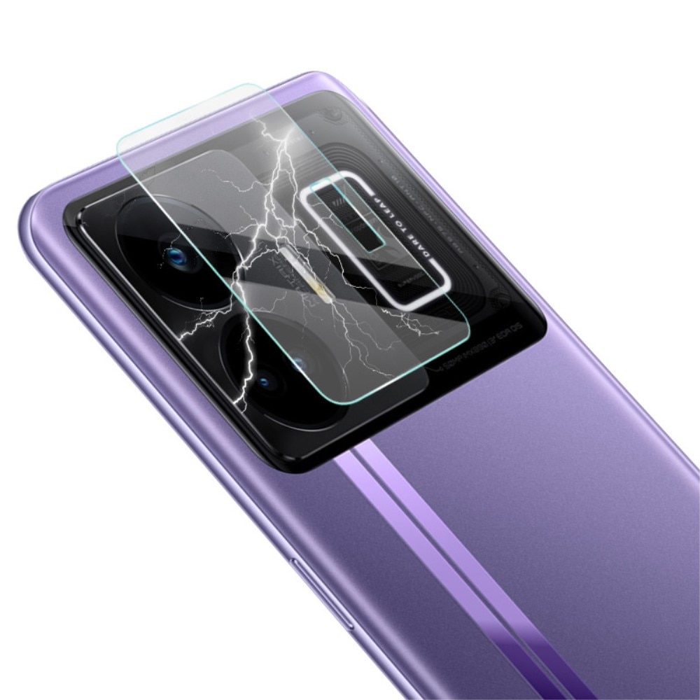 Realme GT3 Tempered Glass Lens Protector (2-pack) Transparent