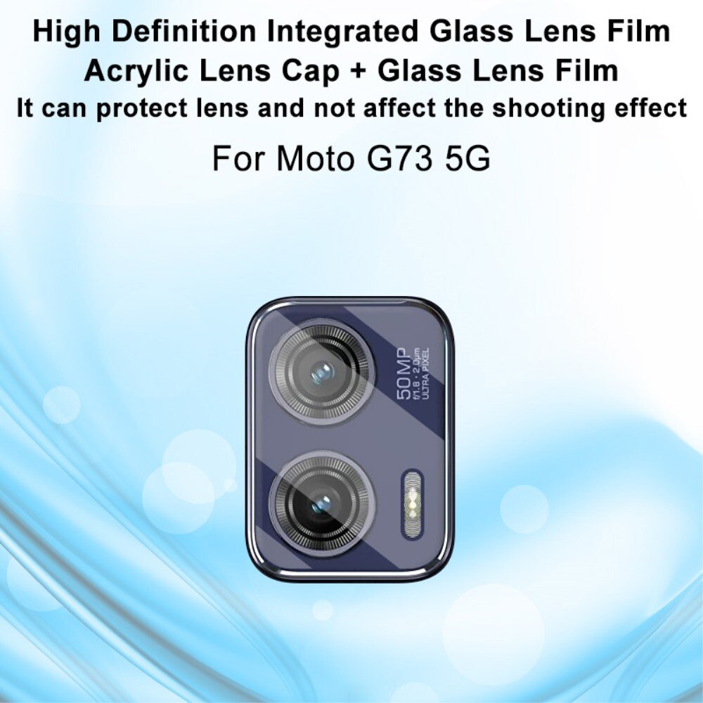 Motorola Moto G73 Tempered Glass 0.2mm Lens Protector Transparent