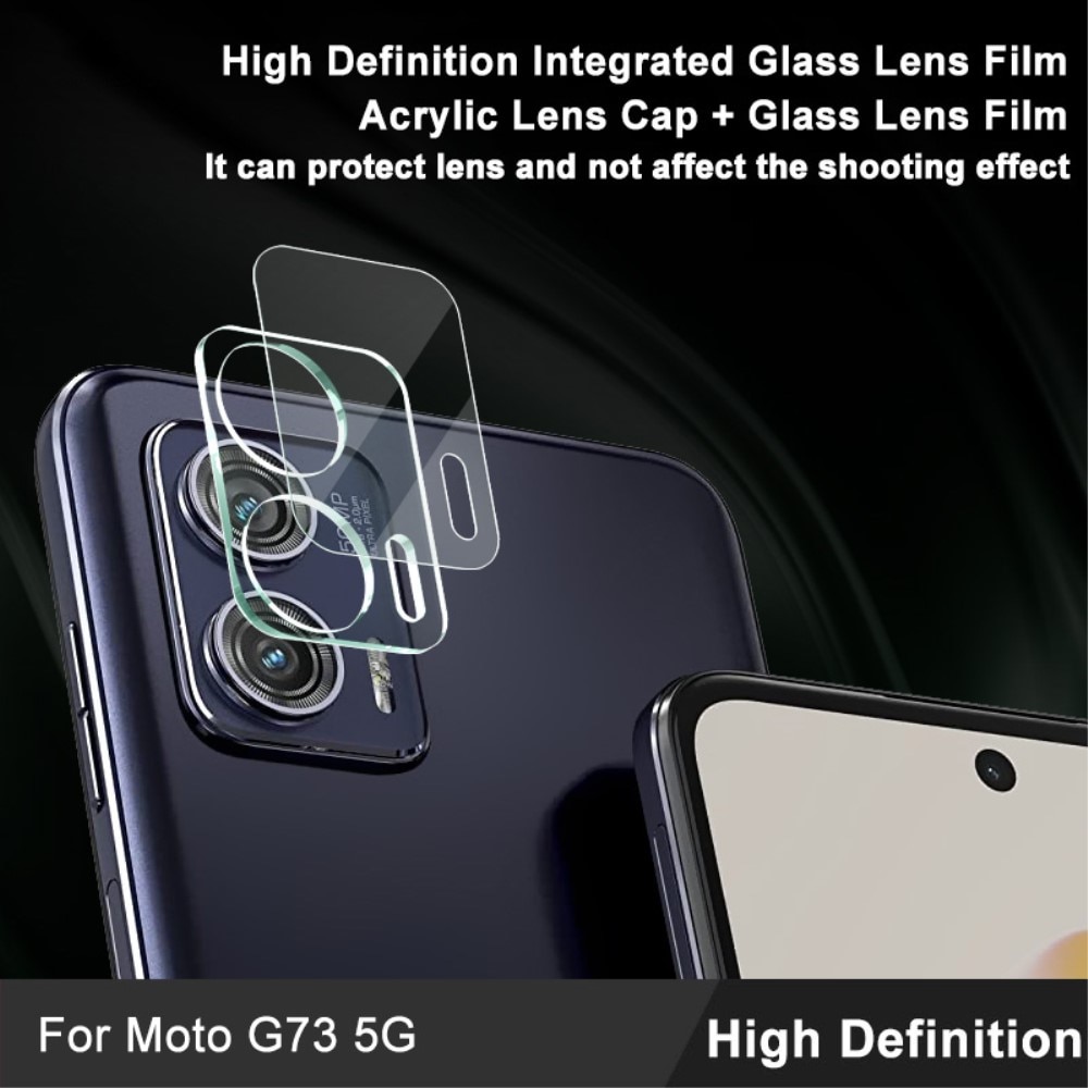 Motorola Moto G73 Tempered Glass 0.2mm Lens Protector Transparent