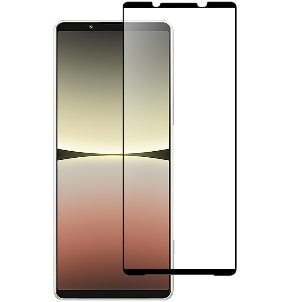 Sony Xperia 1 V Tempered Glass Full Cover Black