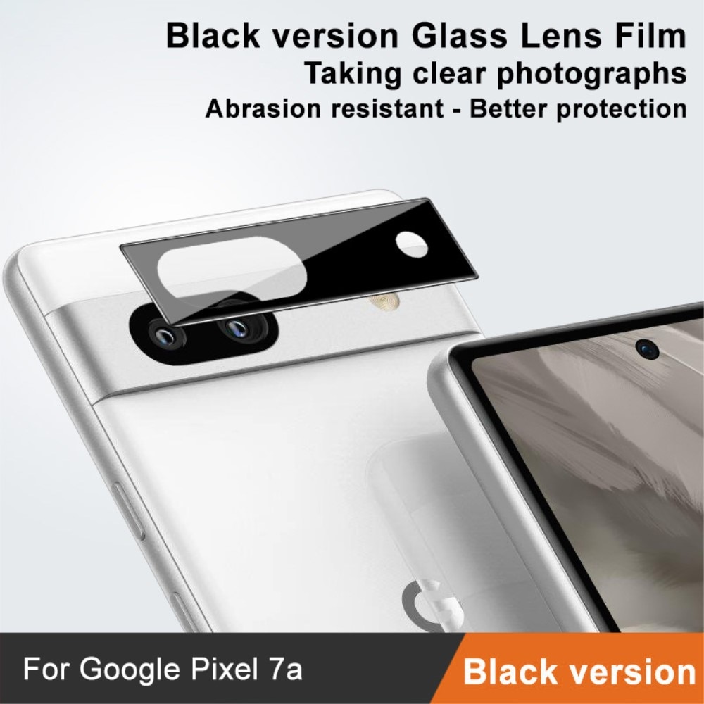 Google Pixel 7a Tempered Glass 0.2mm Lens Protector Black