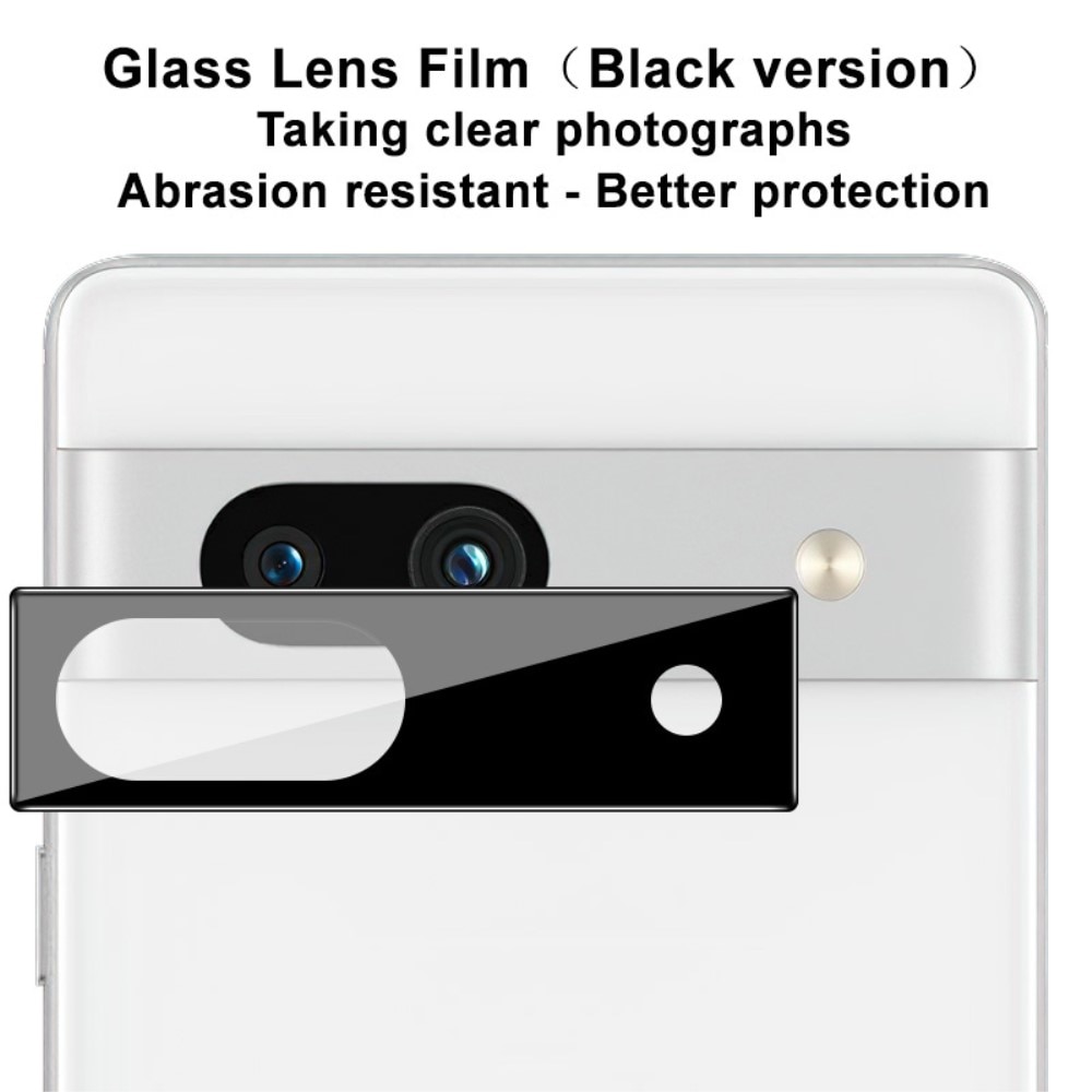 Google Pixel 7a Tempered Glass 0.2mm Lens Protector Black
