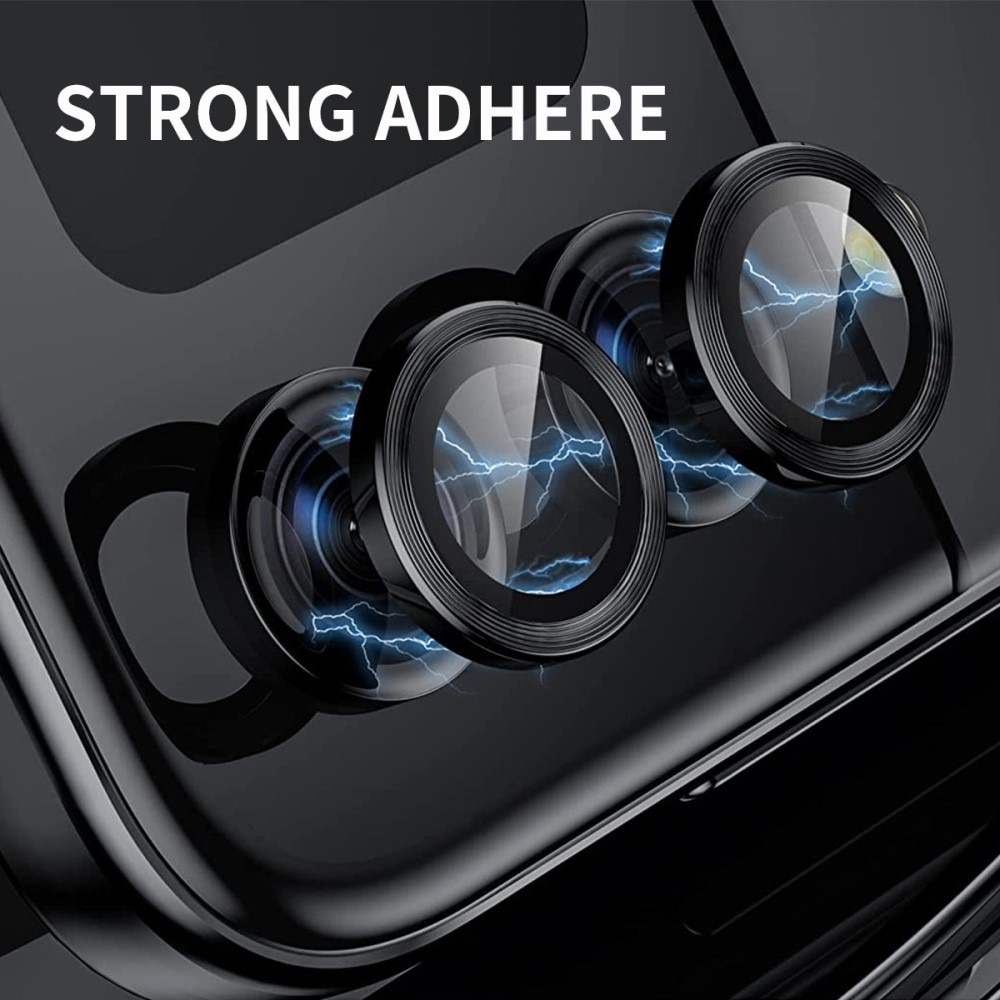 Samsung Galaxy Z Flip 4 Tempered Glass Lens Protector Aluminium Black