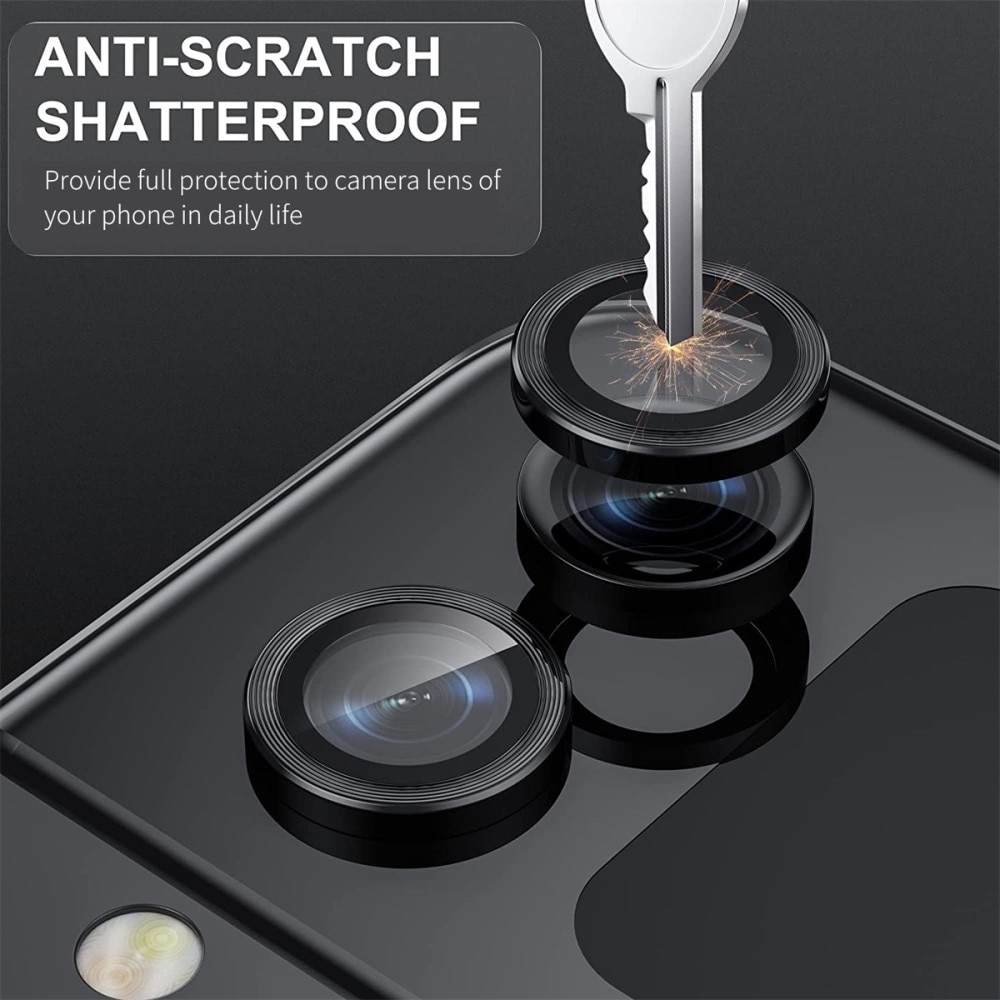 Samsung Galaxy Z Flip 4 Tempered Glass Lens Protector Aluminium Rainbow