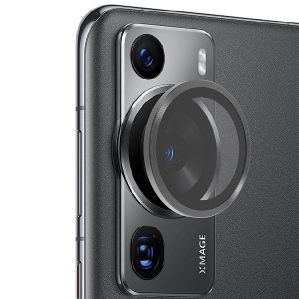 Huawei P60/P60 Pro Tempered Glass Lens Protector Aluminium Black
