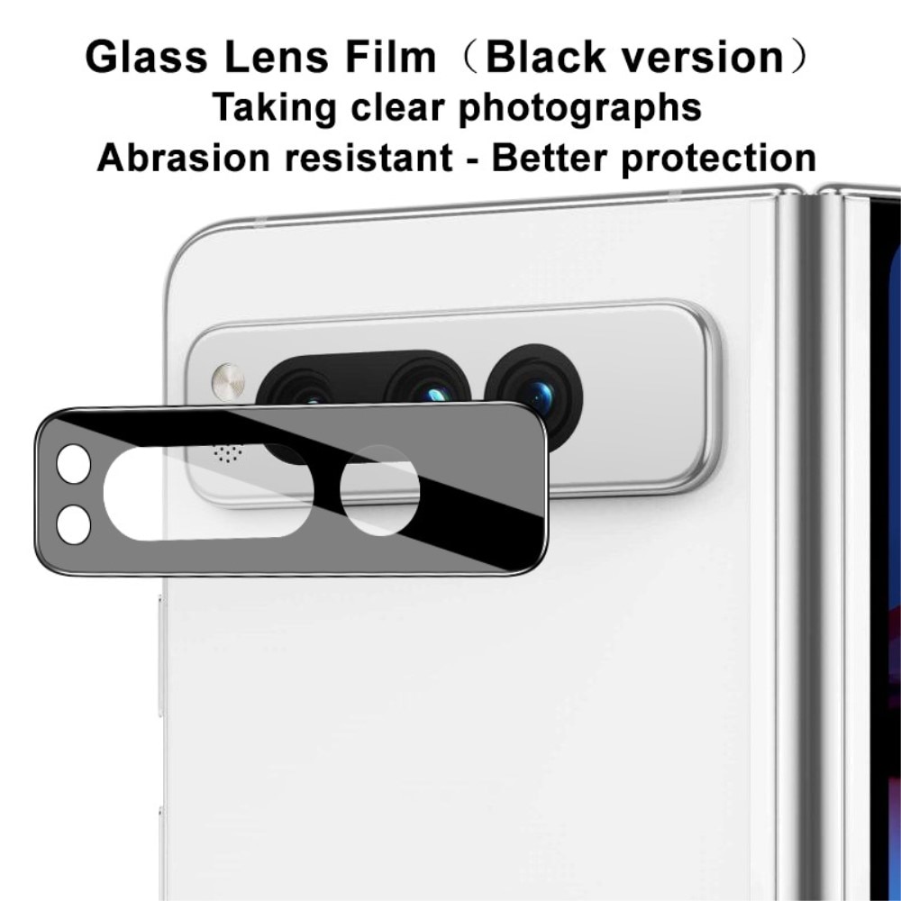 Google Pixel Fold Tempered Glass 0.2mm Lens Protector Black