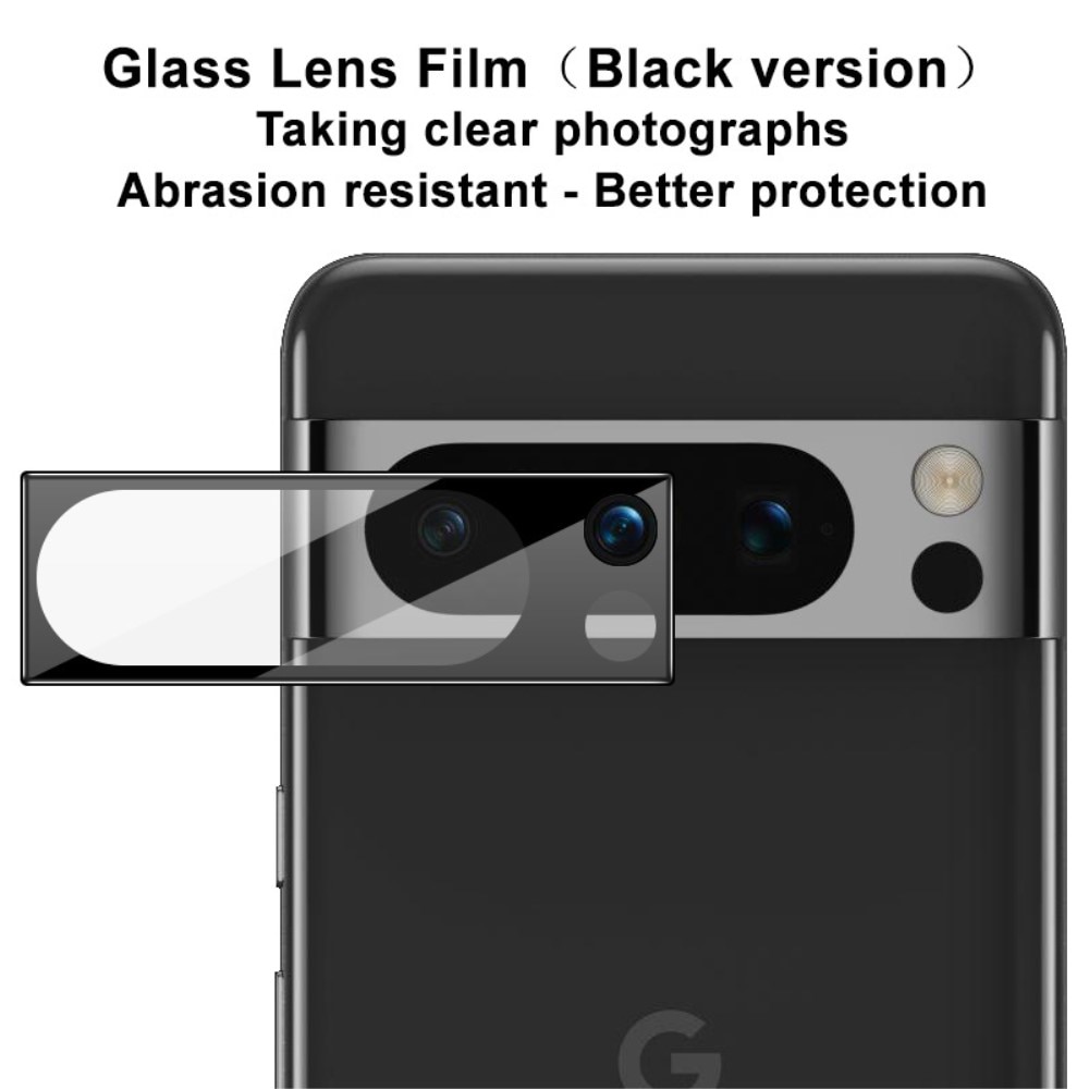 Google Pixel 8 Pro Tempered Glass 0.2mm Lens Protector Black