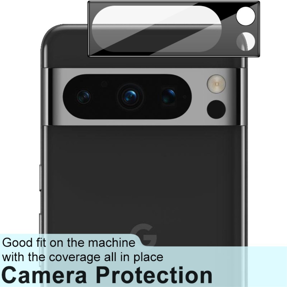Google Pixel 8 Pro Tempered Glass 0.2mm Lens Protector Black