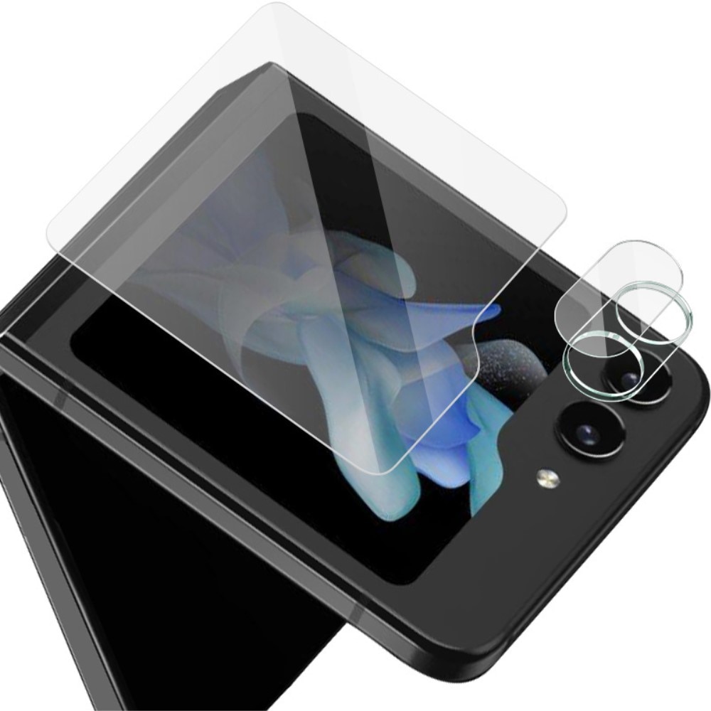 Samsung Galaxy Z Flip 5 Tempered Glass Lens & Outer Screen Protector