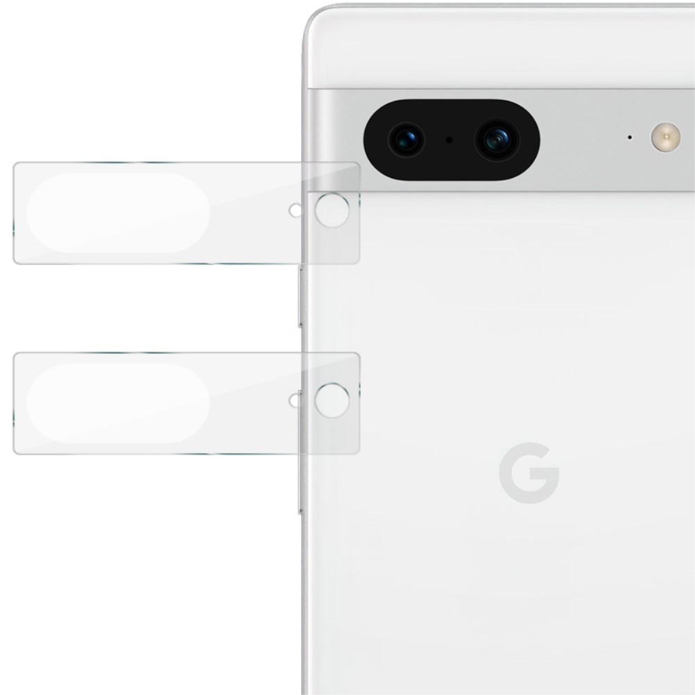 Google Pixel 8 Tempered Glass Camera Protector (2-pack) Transparent