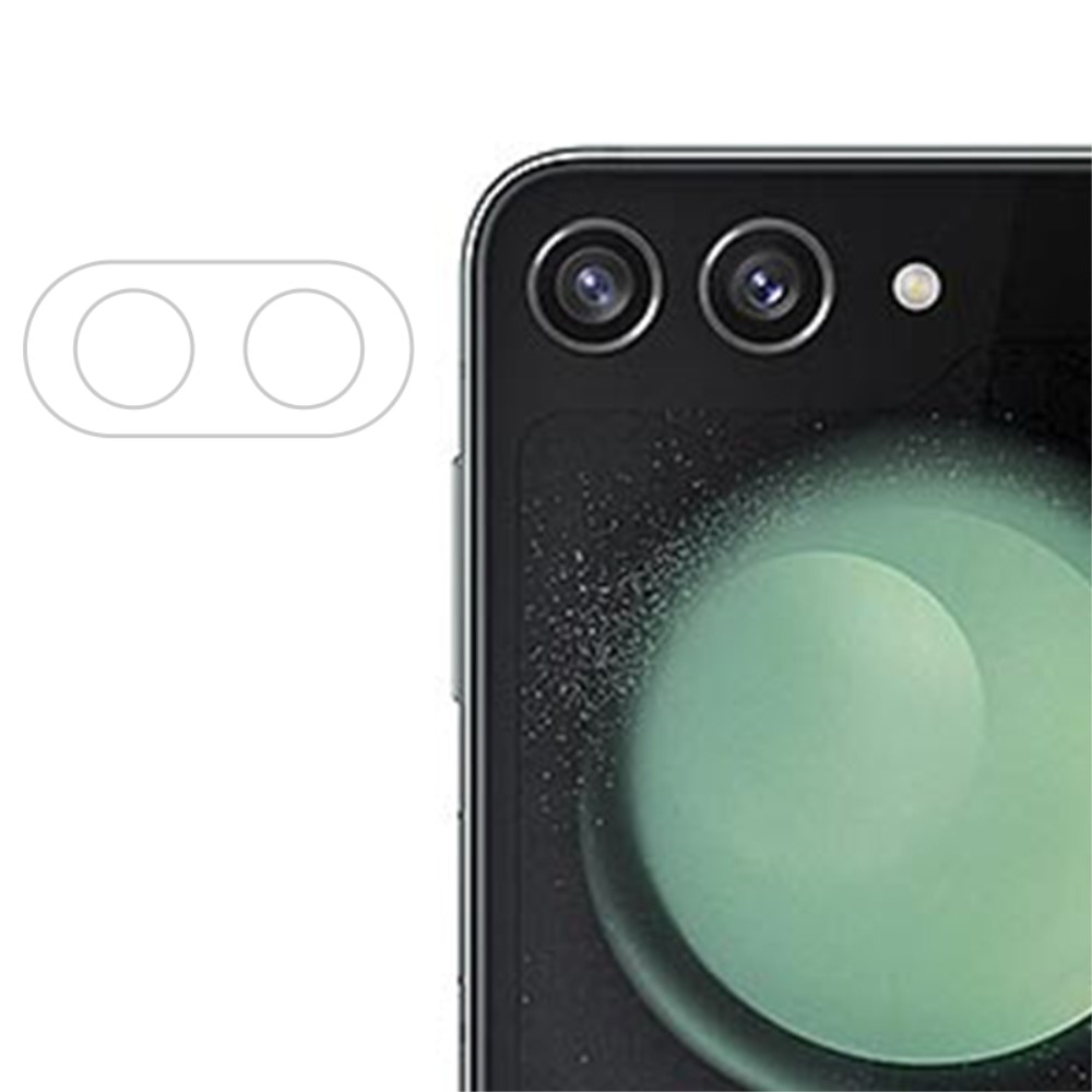 Samsung Galaxy Z Flip 5 Tempered Glass Lens Protector Transparent