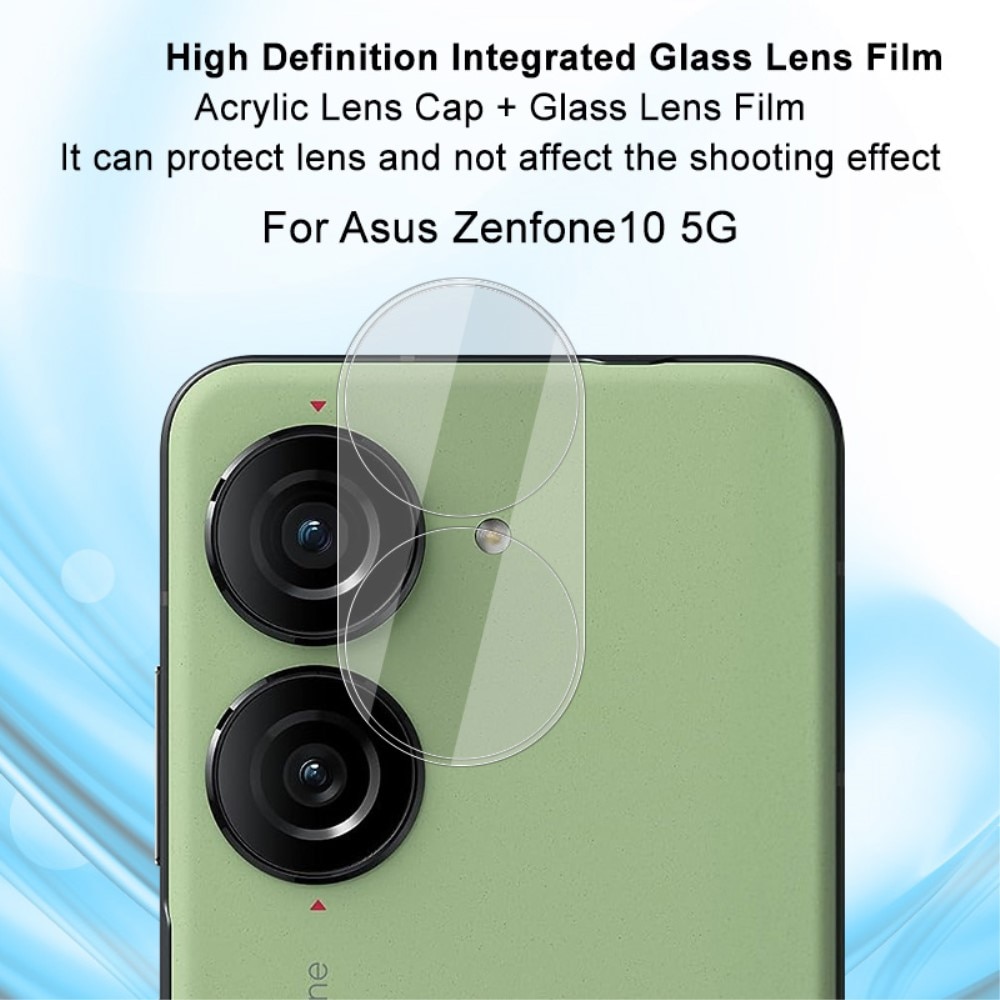 Asus Zenfone 10 Tempered Glass 0.2mm Lens Protector Transparent