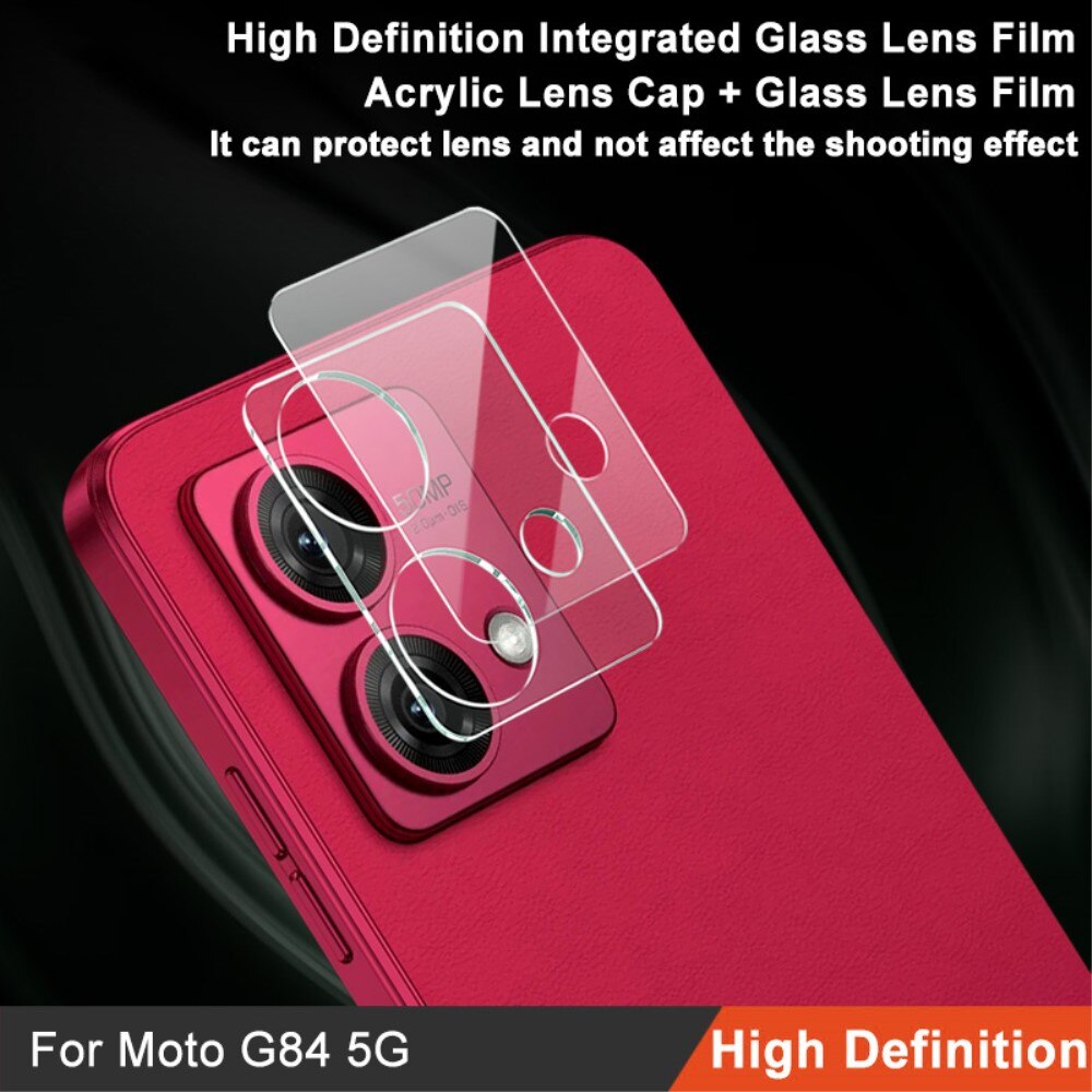 Motorola Moto G84 Tempered Glass 0.2mm Lens Protector Transparent