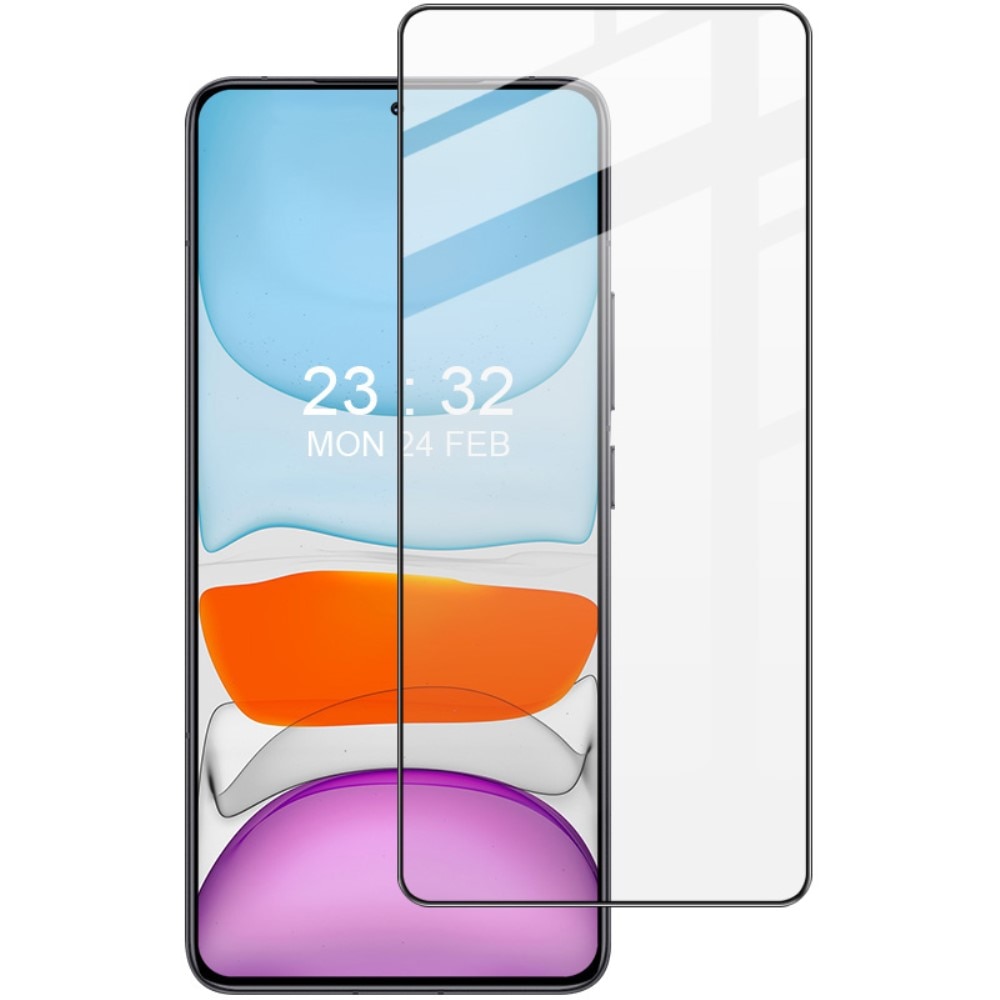 Xiaomi Poco X6 Pro Tempered Glass Full-Cover Screen Protector Black