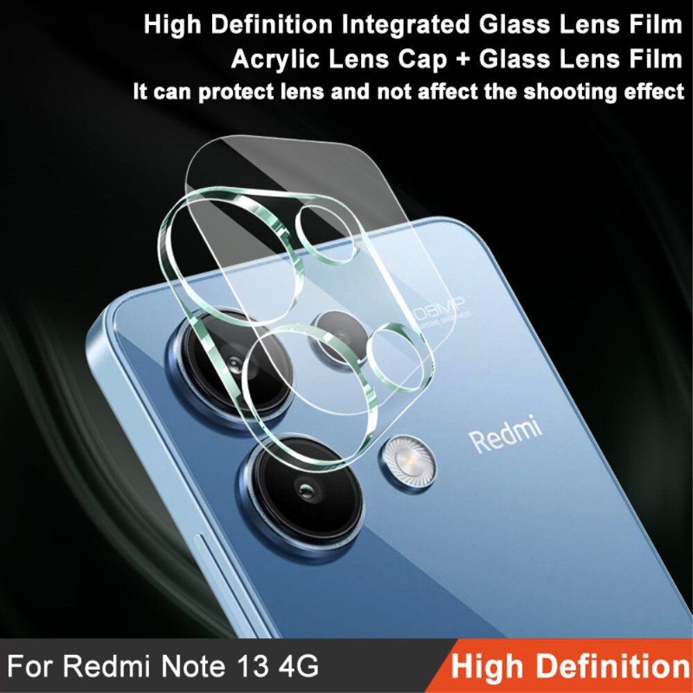 Xiaomi Redmi Note 13 4G Tempered Glass 0.2mm Lens Protector Transparent