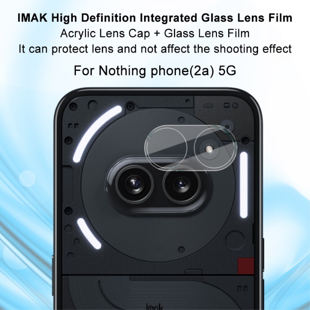 Nothing Phone 2a Tempered Glass 0.2mm Lens Protector Transparent