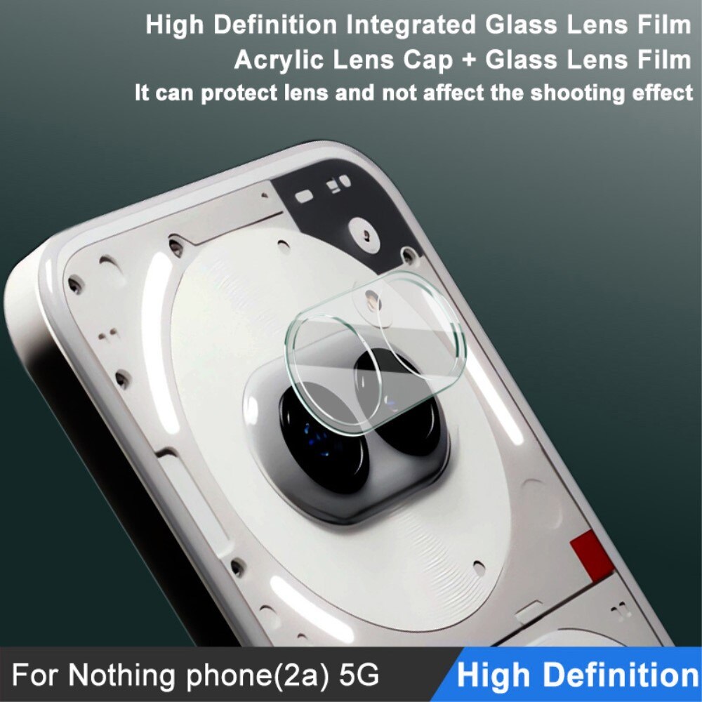 Nothing Phone 2a Tempered Glass 0.2mm Lens Protector Transparent