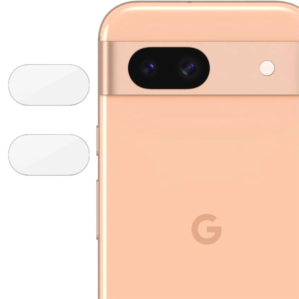 Google Pixel 8a Tempered Glass Lens Protector (2-pack) Transparent